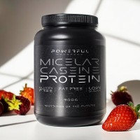 Powerful Progress Micelar Caseine Protein, 900 грамм - Клубника Powerful Progress Micelar Caseine Protein, 900 грамм - Клубника