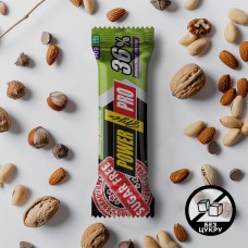 Power Pro Protein Bar 36% Sugar Free, 60 грам - Горіх
