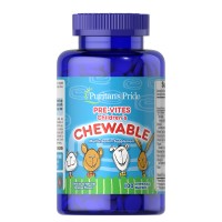 Puritan's Pride Pre-Vites Childrens Multivitamin, 100 жевательных таблеток Puritan's Pride Pre-Vites Childrens Multivitamin, 100 жевательных таблеток