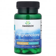 Swanson Pregnenolone 25 mg High Potency, 60 капсул Swanson Pregnenolone 25 mg High Potency, 60 капсул