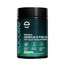 Elicore Labs Premium Omega 3 Fish Oil, 60 гелевих капсул Elicore Labs Premium Omega 3 Fish Oil, 60 гелевих капсул