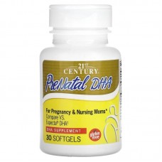 21st Century PreNatal DHA, 30 капсул