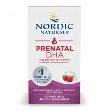 Nordic Naturals Prenatal DHA, 90 капсул - Полуниця Nordic Naturals Prenatal DHA, 90 капсул - Полуниця