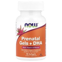 NOW Prenatal Gels with DHA, 90 капсул NOW Prenatal Gels with DHA, 90 капсул