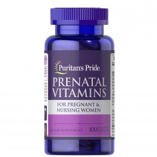 Puritan's Pride Prenatal Vitamins, 100 каплет Puritan's Pride Prenatal Vitamins, 100 каплет