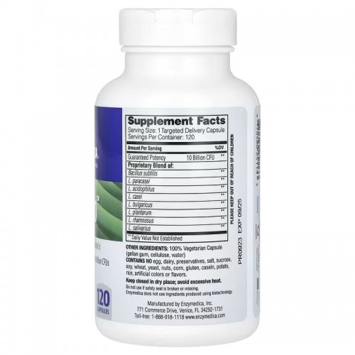 Enzymedica Pro Bio, 120 капсул CN15541 Enzymedica Enzymedica Pro Bio, 120 капсул CN15541 Enzymedica
