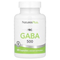 Natures Plus PRO GABA 500 mg, 60 капсул