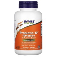 NOW Probiotic-10 100 billion, 60 вегакапсул NOW Probiotic-10 100 billion, 60 вегакапсул