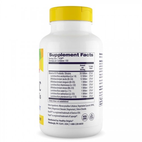 Healthy Origins Probiotic 30 billion CFUs, 150 вегакапсул CN13782 Healthy Origins Healthy Origins Probiotic 30 billion CFUs, 150 вегакапсул CN13782 Healthy Origins