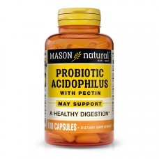 Mason Natural Probiotic Acidophilus with Pectin, 100 капсул Mason Natural Probiotic Acidophilus with Pectin, 100 капсул