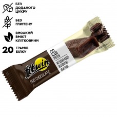 FitWin Protein Bar 33%, 60 грам - Подвійний шоколад FitWin Protein Bar 33%, 60 грам - Подвійний шоколад