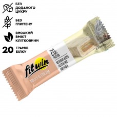 FitWin Protein Bar 33%, 60 грам - Молочно-вершковий FitWin Protein Bar 33%, 60 грам - Молочно-вершковий