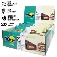 FitWin Protein Bar 33%, 12x60 грам - Тирамісу FitWin Protein Bar 33%, 12x60 грам - Тирамісу