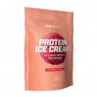 BioTech Protein Ice Cream, 500 грамм - Клубника BioTech Protein Ice Cream, 500 грамм - Клубника
