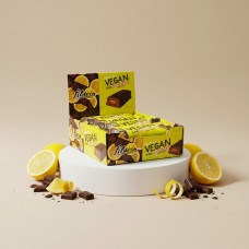 FitWin Vegan Bar, 12*50 грам - Шоколад-лимон FitWin Vegan Bar, 12*50 грам - Шоколад-лимон