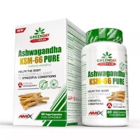 AMIX GreenDay ProVegan Ashwagandha KSM-66 Pure, 60 капсул AMIX GreenDay ProVegan Ashwagandha KSM-66 Pure, 60 капсул