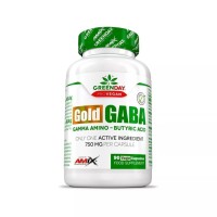 AMIX GreenDay ProVegan Gold GABA, 90 капсул AMIX GreenDay ProVegan Gold GABA, 90 капсул