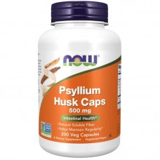 NOW Psyllium Husk 500 mg, 200 вегакапсул NOW Psyllium Husk 500 mg, 200 вегакапсул