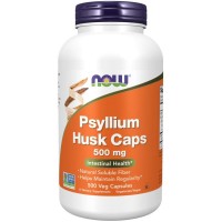 NOW Psyllium Husk 500 mg, 500 вегакапсул NOW Psyllium Husk 500 mg, 500 вегакапсул