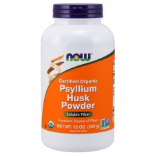 NOW Organic Psyllium Husks, 340 грамм NOW Organic Psyllium Husks, 340 грамм