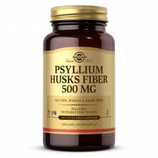 Solgar Psyllium Husks Fiber 500 mg, 200 вегакапсул Solgar Psyllium Husks Fiber 500 mg, 200 вегакапсул