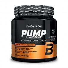 BioTech Pump Caffeine Free, 300 грамм - Тропические фрукти BioTech Pump Caffeine Free, 300 грамм - Тропические фрукти