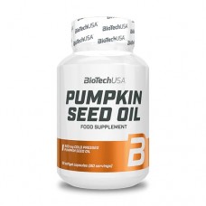 BioTech Pumpkin Seed Oil, 60 капсул BioTech Pumpkin Seed Oil, 60 капсул