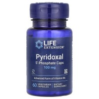 Life Extension Pyridoxal 5'-Phosphate 100 mg, 60 вегакапсул Life Extension Pyridoxal 5'-Phosphate 100 mg, 60 вегакапсул