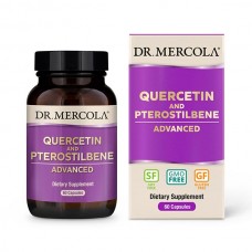 Dr. Mercola Quercetin And Pterostilbene Advanced, 60 капсул Dr. Mercola Quercetin And Pterostilbene Advanced, 60 капсул