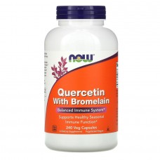 NOW Quercetin with Bromelain, 240 вегакапсул NOW Quercetin with Bromelain, 240 вегакапсул