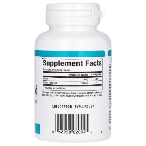 Natural Factors R-Lipoic Acid 100 mg, 60 вегакапсул CN16760 Natural Factors Natural Factors R-Lipoic Acid 100 mg, 60 вегакапсул CN16760 Natural Factors