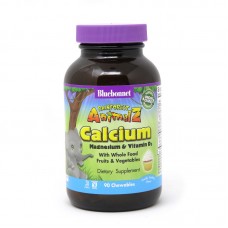 Bluebonnet Nutrition Rainforest Animalz Calcium Magnesium Vitamin D3, 90 жувальних таблеток