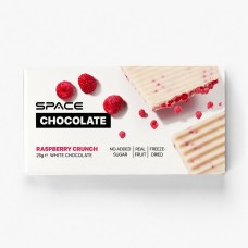 Spacefood Space Chocolate Raspberry Crunch, 25 грам - Малина Spacefood Space Chocolate Raspberry Crunch, 25 грам - Малина