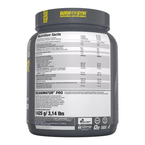 Olimp Sport Nutrition Olimp Sport Nutrition Reanimator Pro, 1.425 кг - Яблоко CN14650-2 Olimp Sport Nutrition Olimp Sport Nutrition Reanimator Pro, 1.425 кг - Яблоко CN14650-2