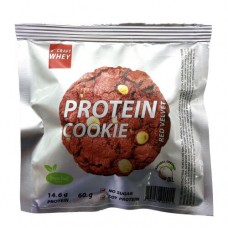 Craft Whey Protein Cookie 60 грам, Red Velvet - Червоний оксамит Craft Whey Protein Cookie 60 грам, Red Velvet - Червоний оксамит