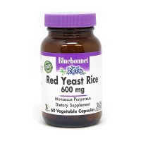 Bluebonnet Nutrition Red Yeast Rice 600 mg, 60 вегакапсул Bluebonnet Nutrition Red Yeast Rice 600 mg, 60 вегакапсул