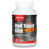 Jarrow Formulas Red Yeast Rice, 120 вегакапсул Jarrow Formulas Red Yeast Rice, 120 вегакапсул