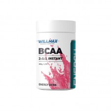 Willmax BCAA 2:1:1, 400 грам - Енергетик