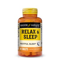 Mason Natural Relax and Sleep, 90 таблеток Mason Natural Relax and Sleep, 90 таблеток