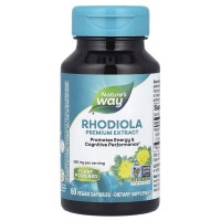 Nature's Way Rhodiola 250 mg, 60 вегакапсул Nature's Way Rhodiola 250 mg, 60 вегакапсул