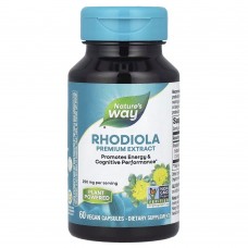 Nature's Way Rhodiola 250 mg, 60 вегакапсул Nature's Way Rhodiola 250 mg, 60 вегакапсул