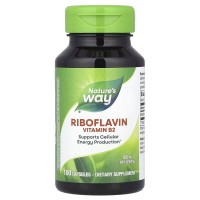 Nature's Way Riboflavin, 100 капсул Nature's Way Riboflavin, 100 капсул