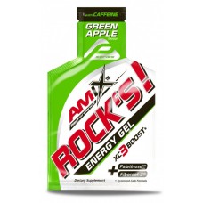 AMIX Performance Rock´s Gel with Caffeine, 32 грам - Зелене яблуко AMIX Performance Rock´s Gel with Caffeine, 32 грам - Зелене яблуко