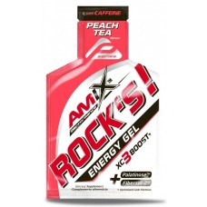 AMIX Performance Rock´s Gel with Caffeine, 32 грам - Персиковий чай AMIX Performance Rock´s Gel with Caffeine, 32 грам - Персиковий чай