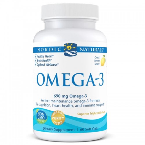 Nordic Naturals Omega-3, 60 капсул CN6927 Nordic Naturals Nordic Naturals Omega-3, 60 капсул CN6927 Nordic Naturals