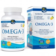 Nordic Naturals Omega-3, 60 капсул Nordic Naturals Omega-3, 60 капсул