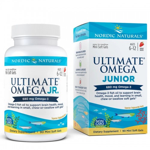 Nordic Naturals Ultimate Omega Junior, 90 капсул CN6960 Nordic Naturals