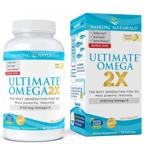 Nordic Naturals Ultimate Omega 2X, 90 капсул CN6951 Nordic Naturals