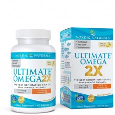 Nordic Naturals Ultimate Omega 2X with Vitamin D3, 60 капсул Nordic Naturals Ultimate Omega 2X with Vitamin D3, 60 капсул