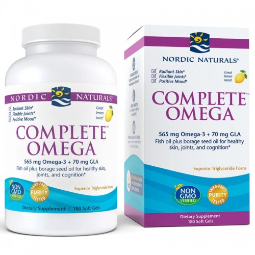 Nordic Naturals Complete Omega, 180 капсул CN6912 Nordic Naturals